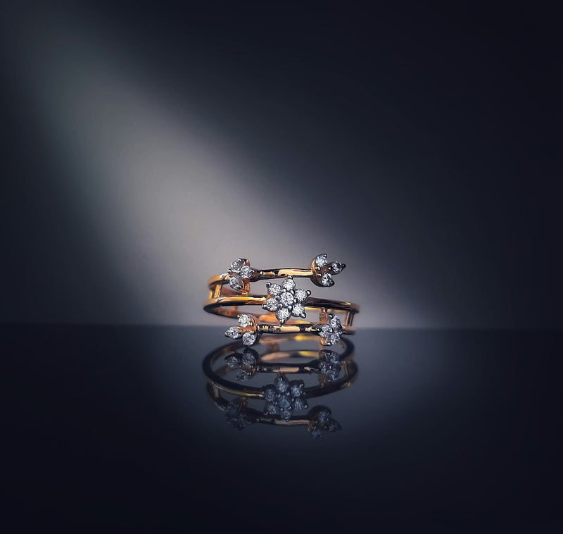 Premium gold and gemstone ring collection